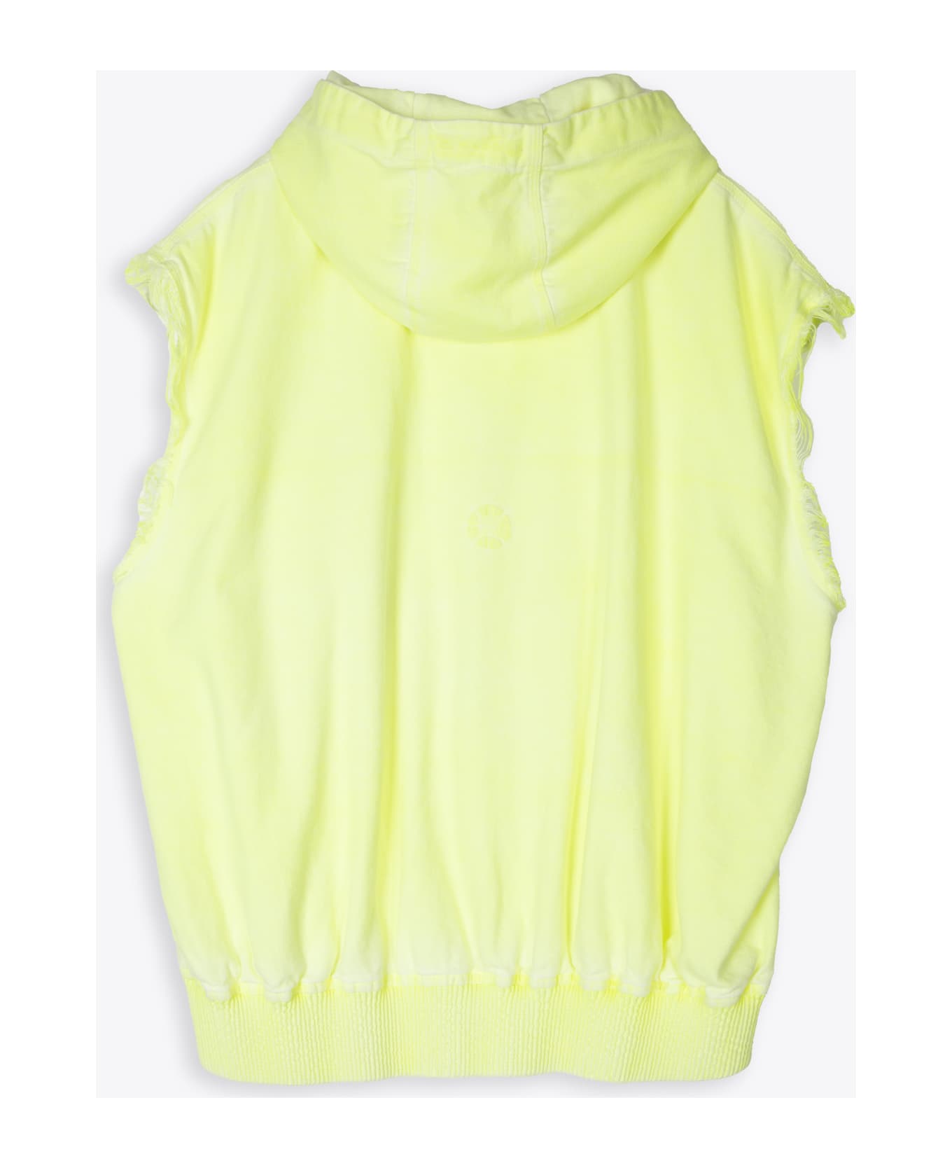1017 ALYX 9SM Sleeveless Skate Jacket Neon Yellow Canvas Hooded Vest - Sleeveless Skate Jacket - Giallo