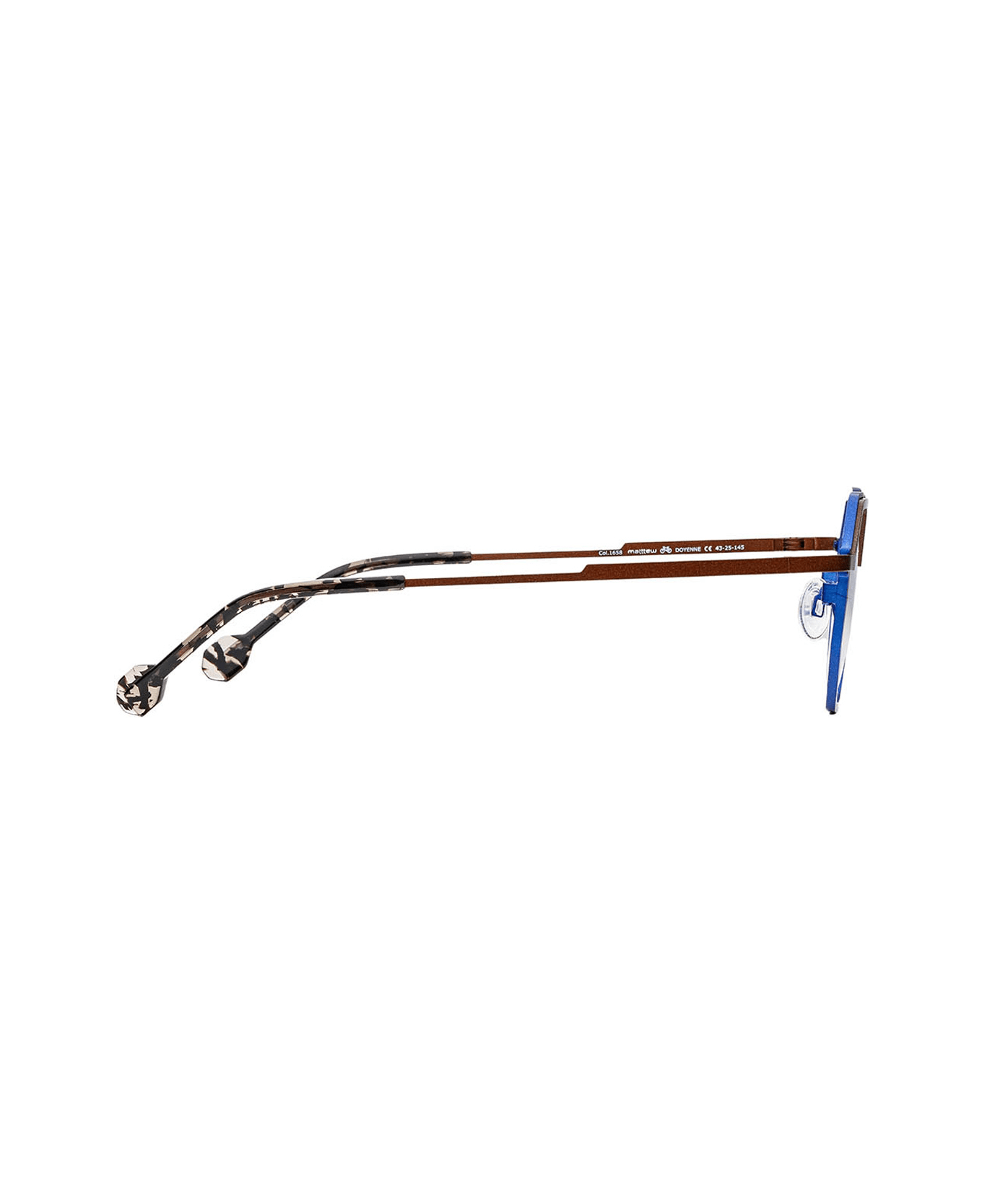 Matttew Doyenne 1658 Blu Marrone Glasses - Blu