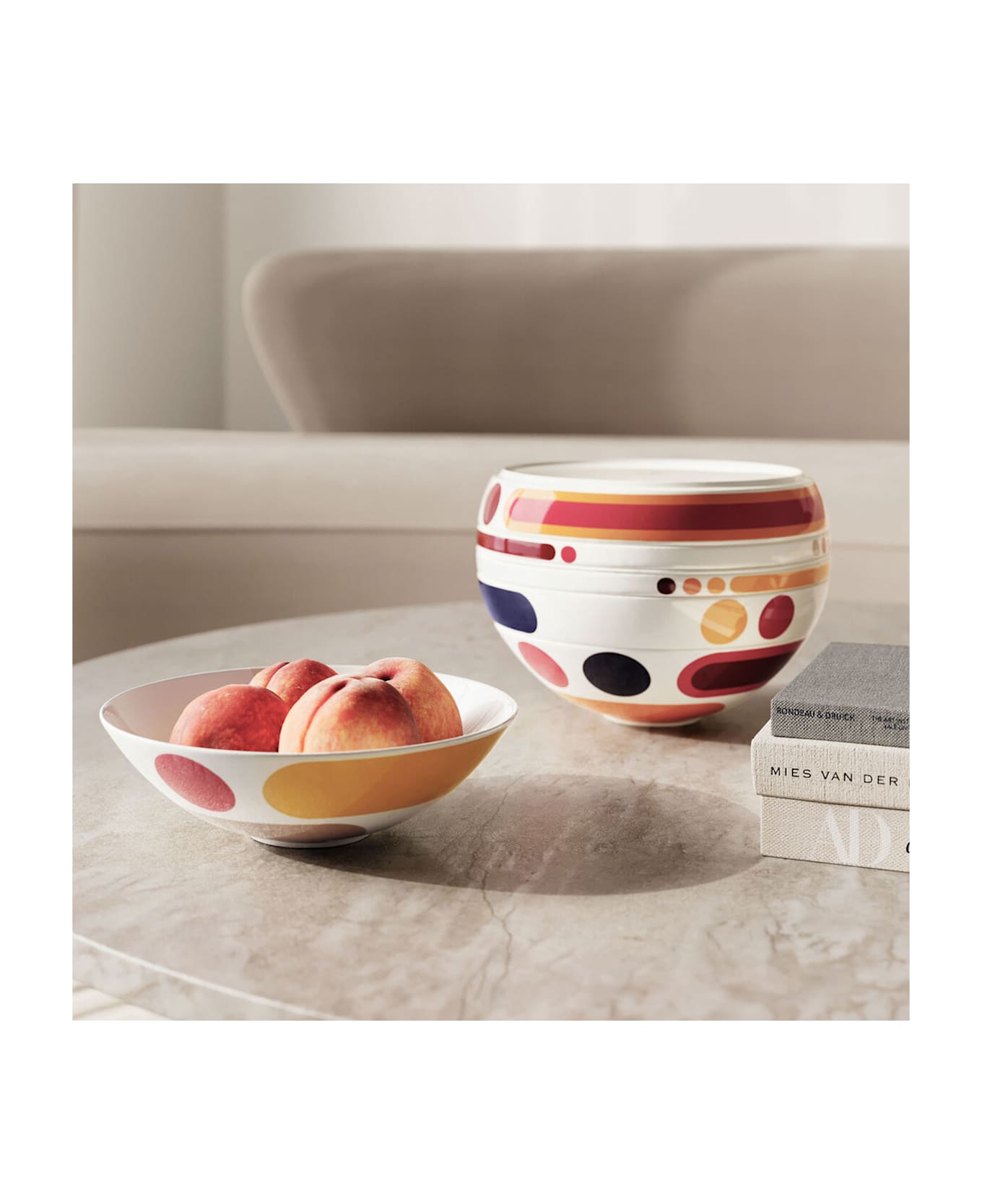 Villeroy & Boch Iconic La Boule Miami - Bianco e Blu