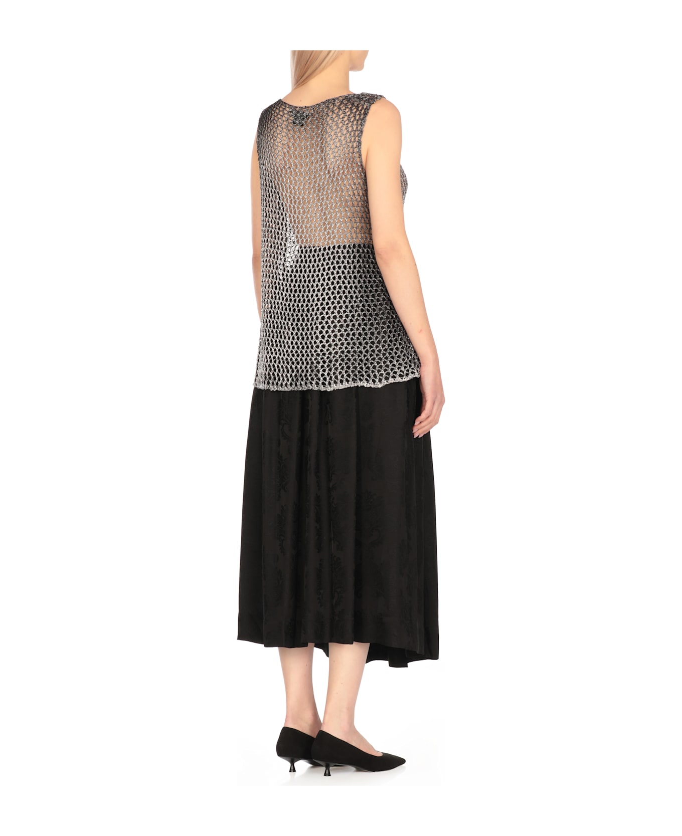 Avant Toi Viscose Top - Grey