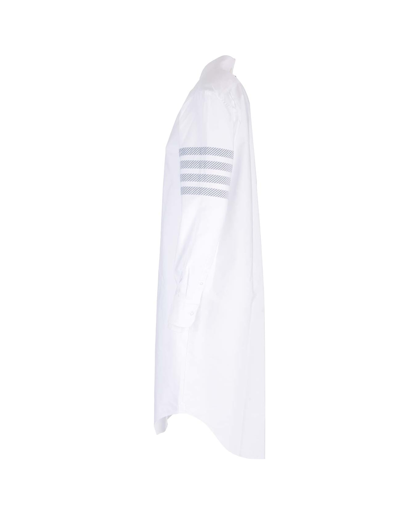 Thom Browne 'easy Fit' Shirtdress - WHITE