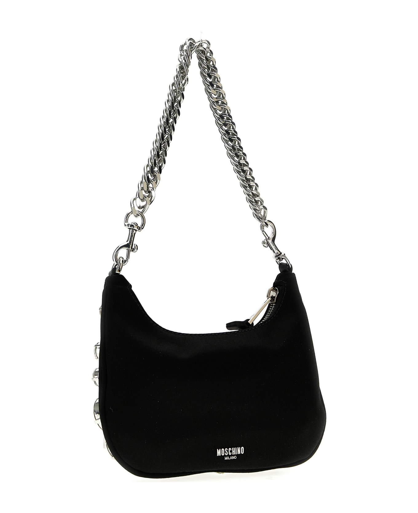 Moschino Jewel Stones Handbag - Black  