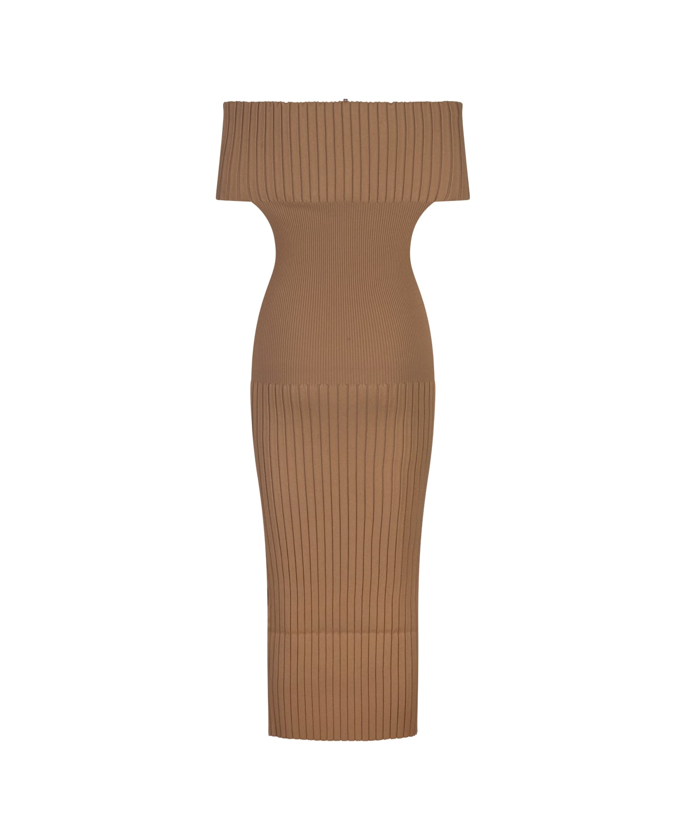 SportMax Brown Feritos Dress - Brown