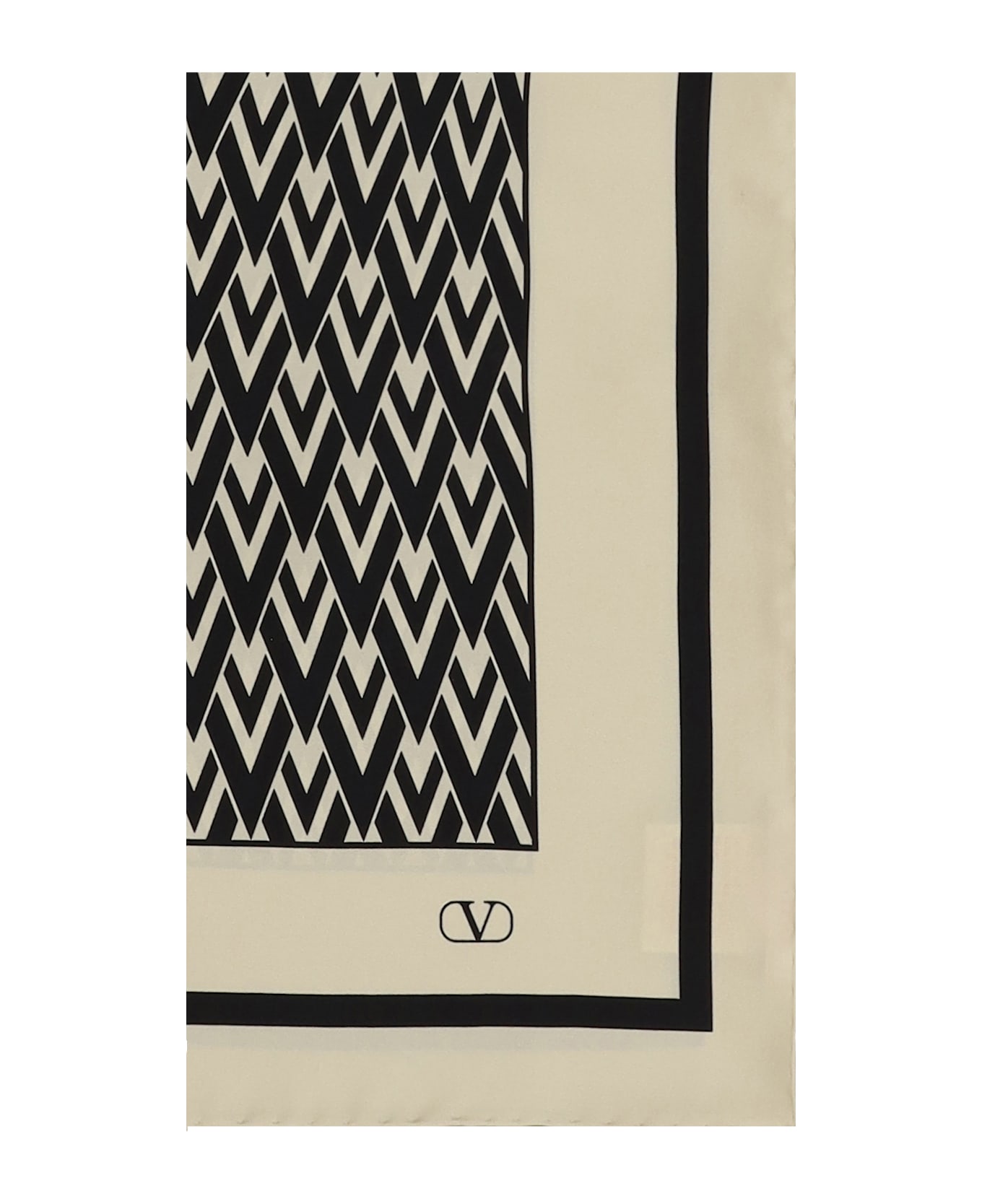 【関税&送料込】Valentino Garavani Foulard Valentino Garavani Logoed Foulard | italist