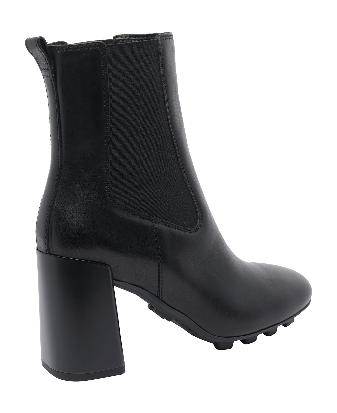 Hogan Pump Booties - Black