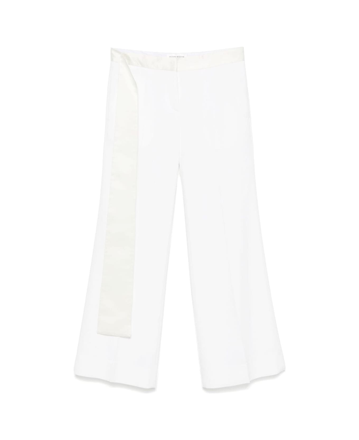 Victoria Beckham Pants New Gigi - Ivory