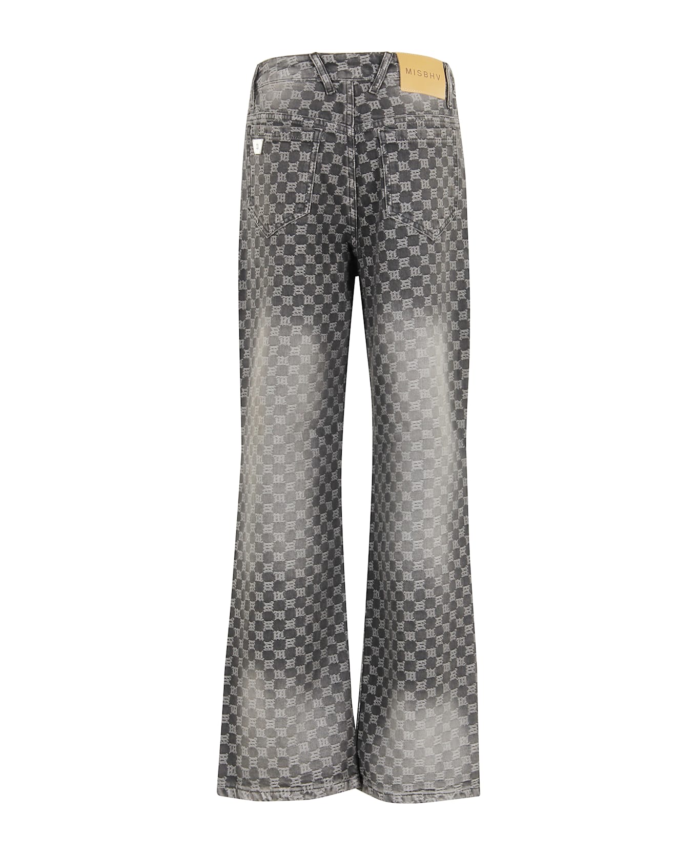 MISBHV Austin Monogram Jeans - Washed Black 