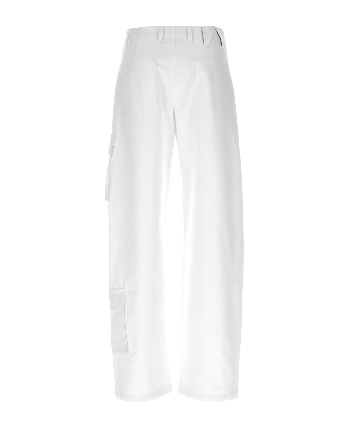 DARKPARK 'rose' Cargo Jeans - White