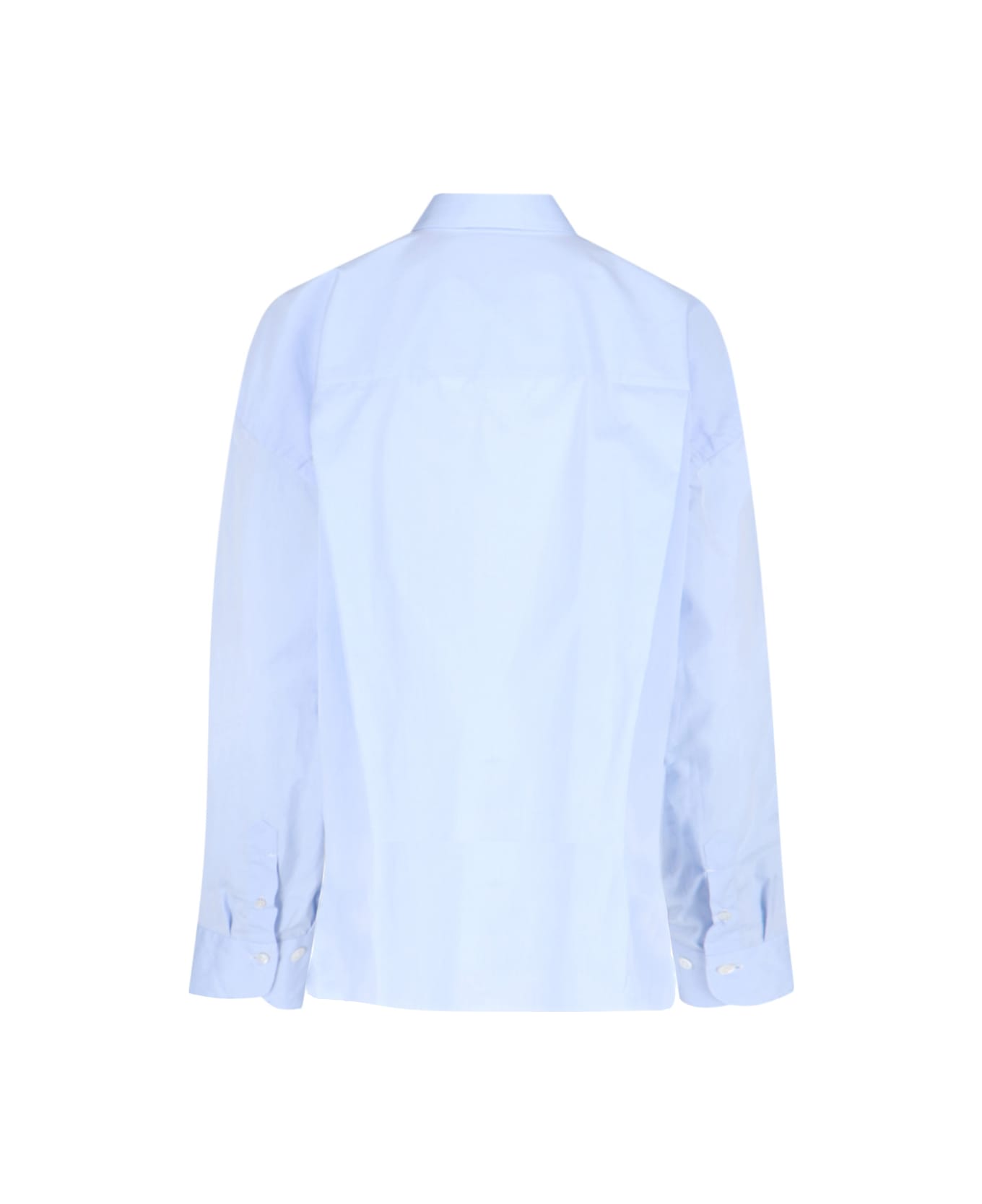 Finamore Oversized Shirt "oriana" - Light Blue