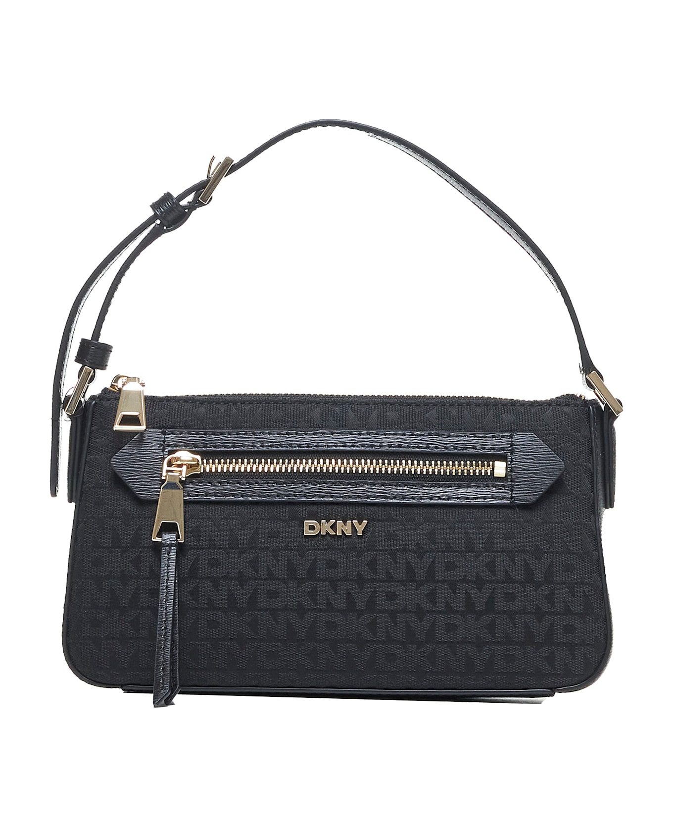 DKNY Shoulder Bag - Jet black/black