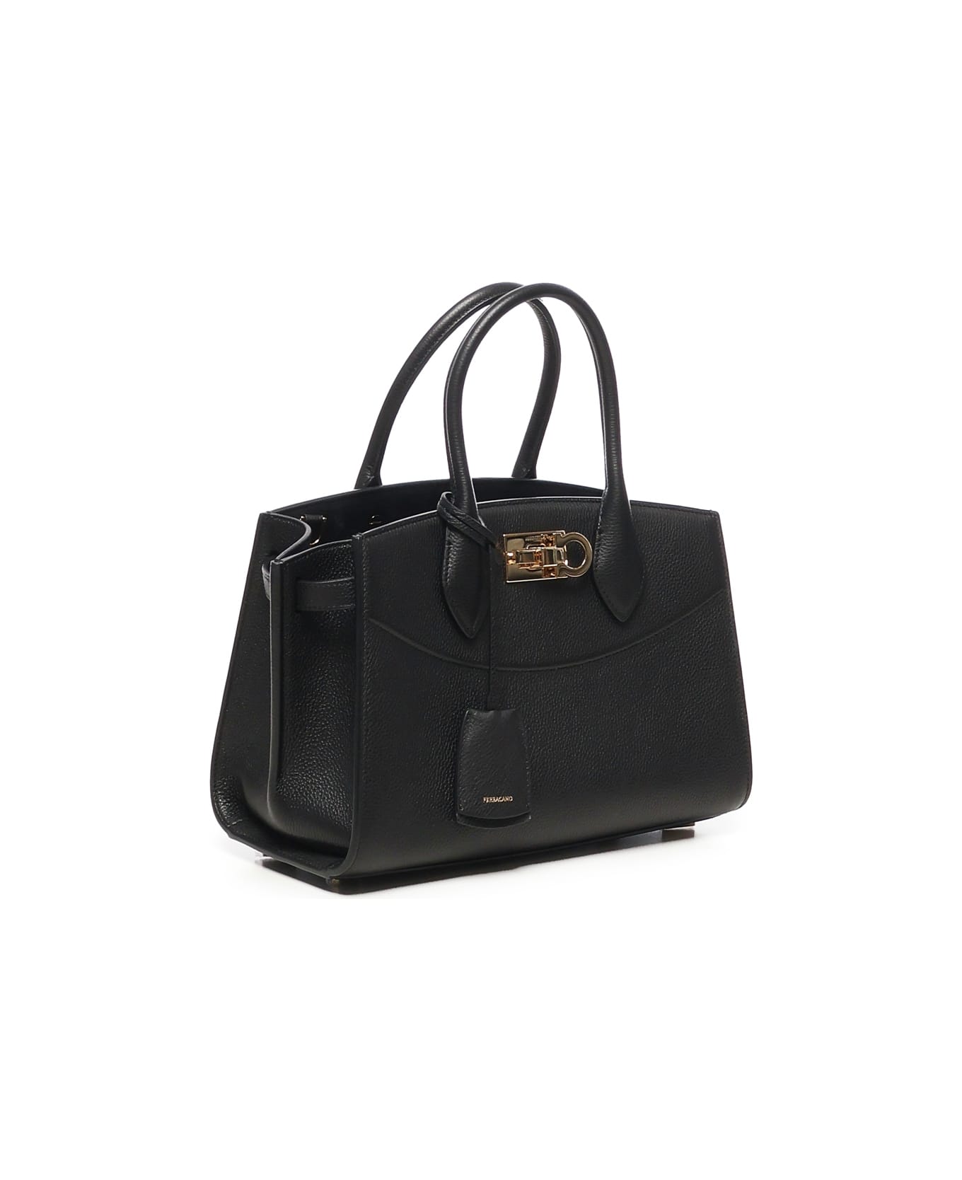 Ferragamo Studio Soft Bag - Black