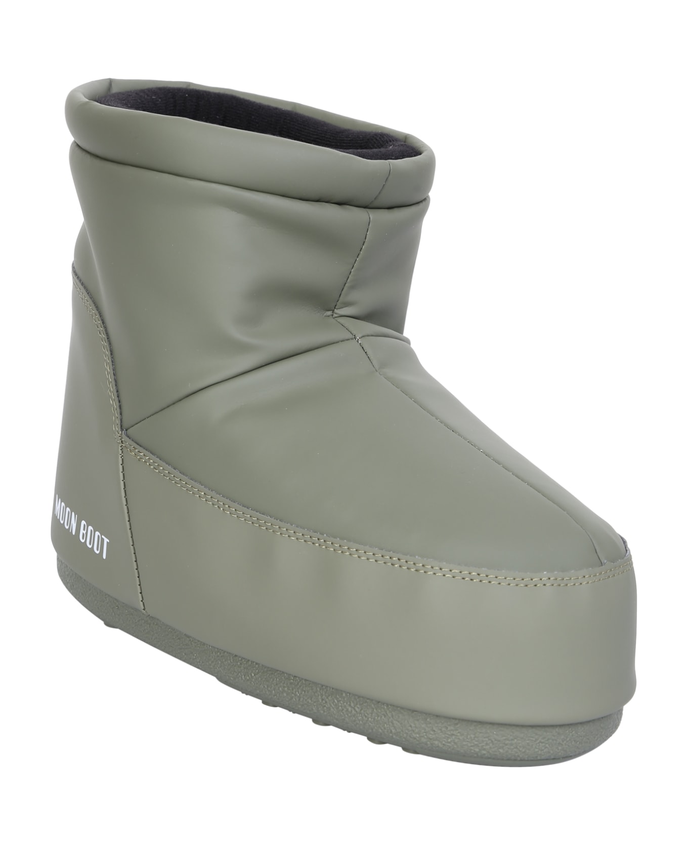 Moon Boot Green Icon Low Ankle Boots - Green