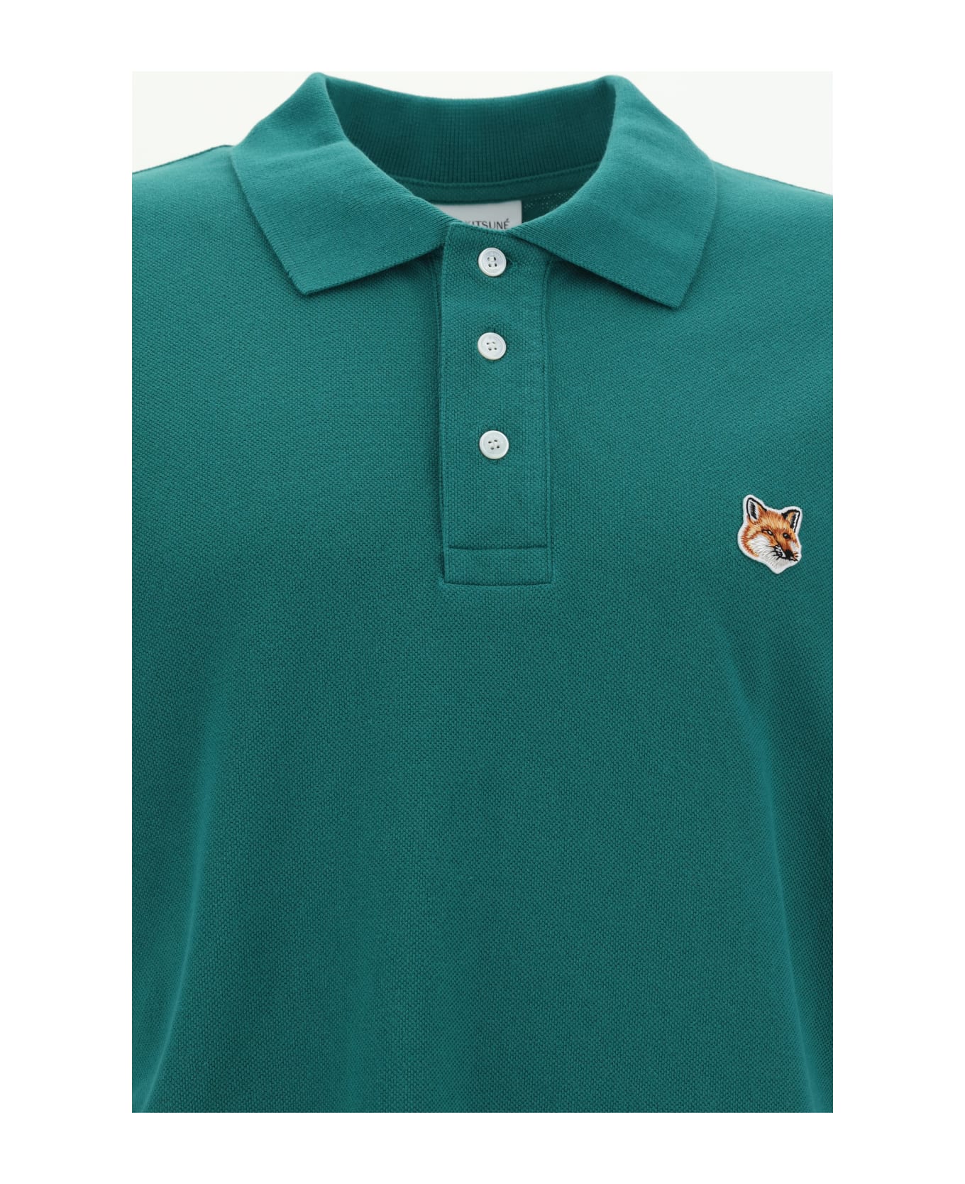 Maison Kitsuné Polo Shirt - Pine ポロシャツ