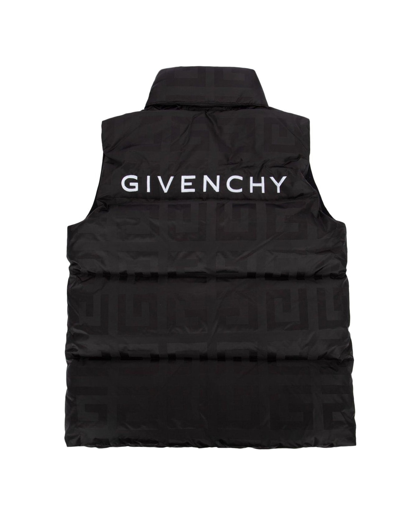 Givenchy Monogram Zip-up Gilet - Nero