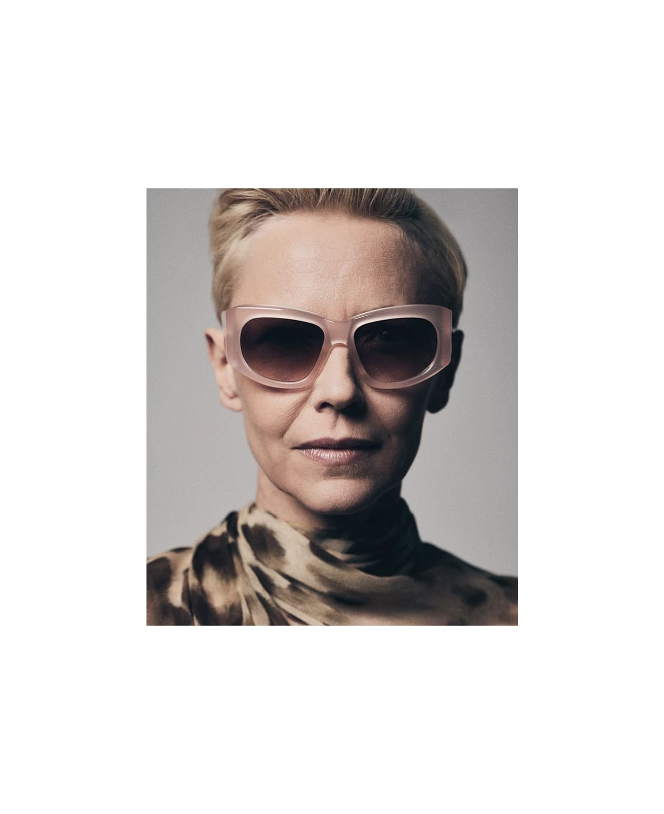 Jacques Marie Mage Nadja - Peach Sunglasses - pink