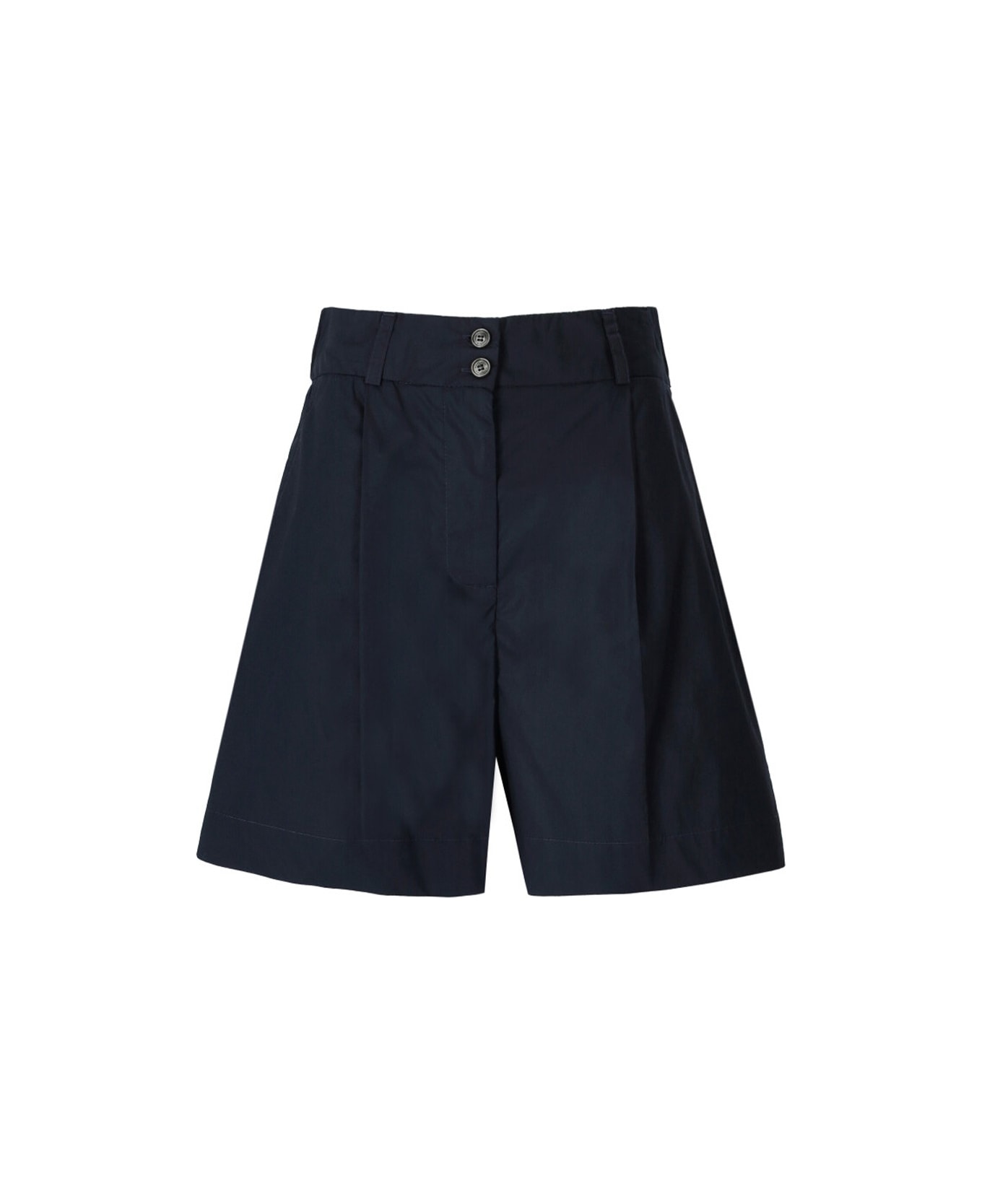 Woolrich Blue Shorts - Melton Blue