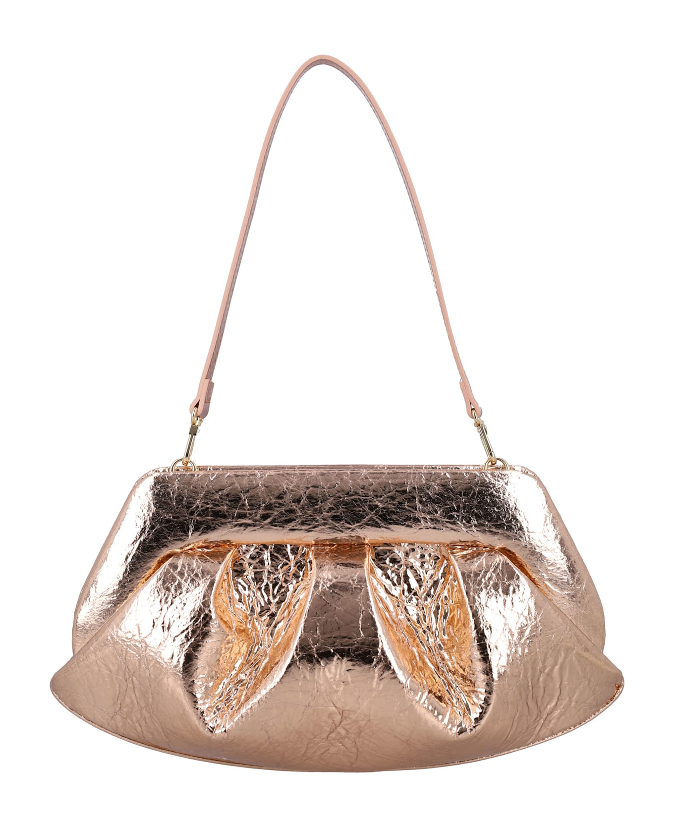 THEMOIRè Emera Pineapple Clutch - ROSE GOLD