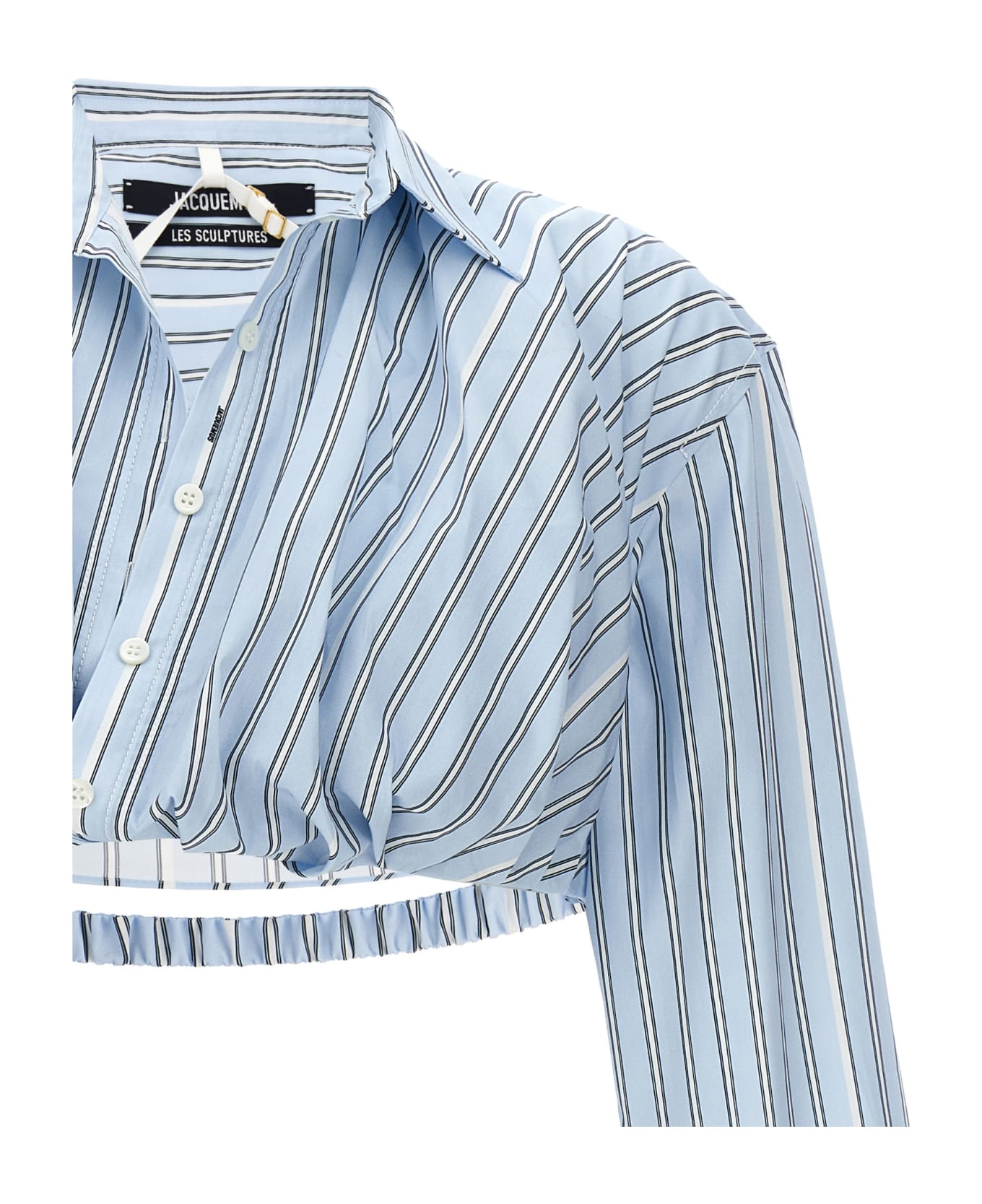 Jacquemus 'la Chemise Bahia Courte' Shirt - Light Blue