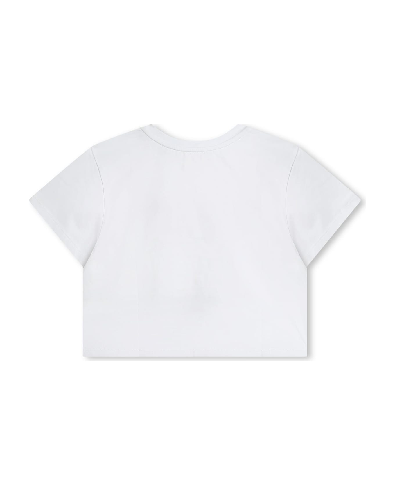 Givenchy T-shirt With Embroidery - Bianco