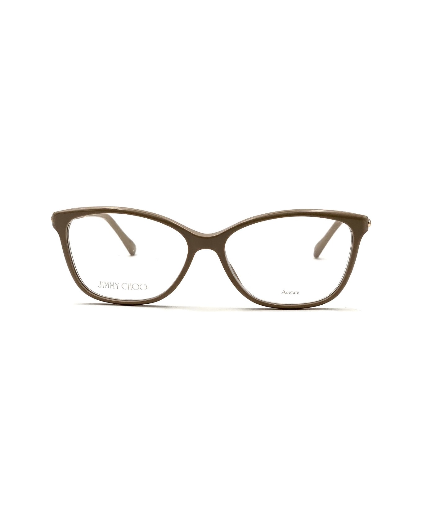 Jimmy Choo Eyewear Jc320 Glasses - Beige アイウェア