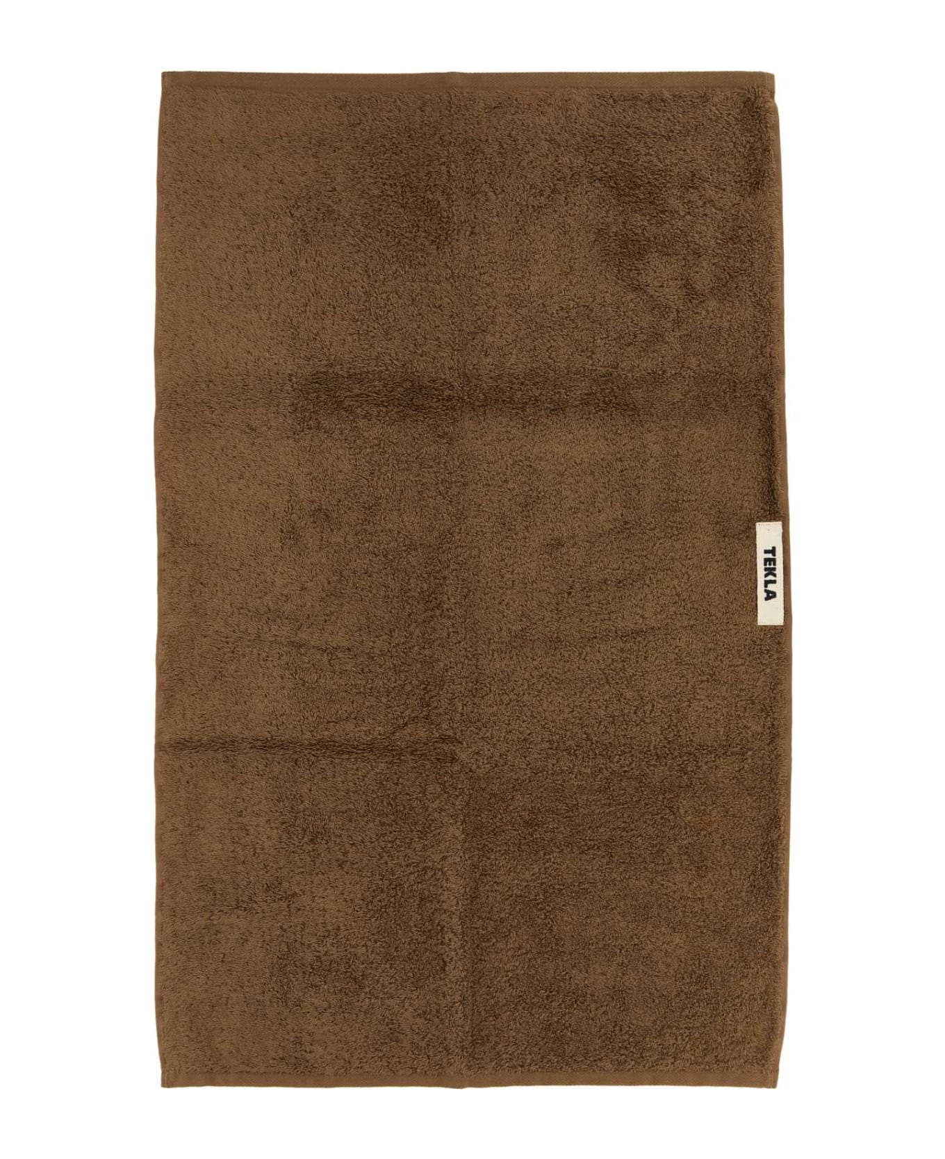 Tekla Brown Terry Towel - KODIAK BROWN