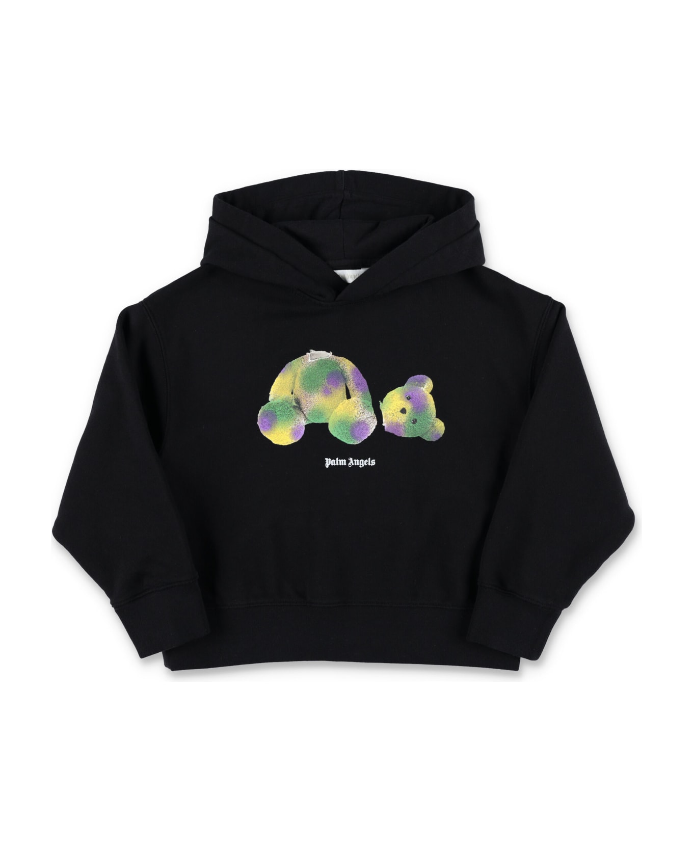 Palm Angels Hoodie 'orsetto' - Black Gree
