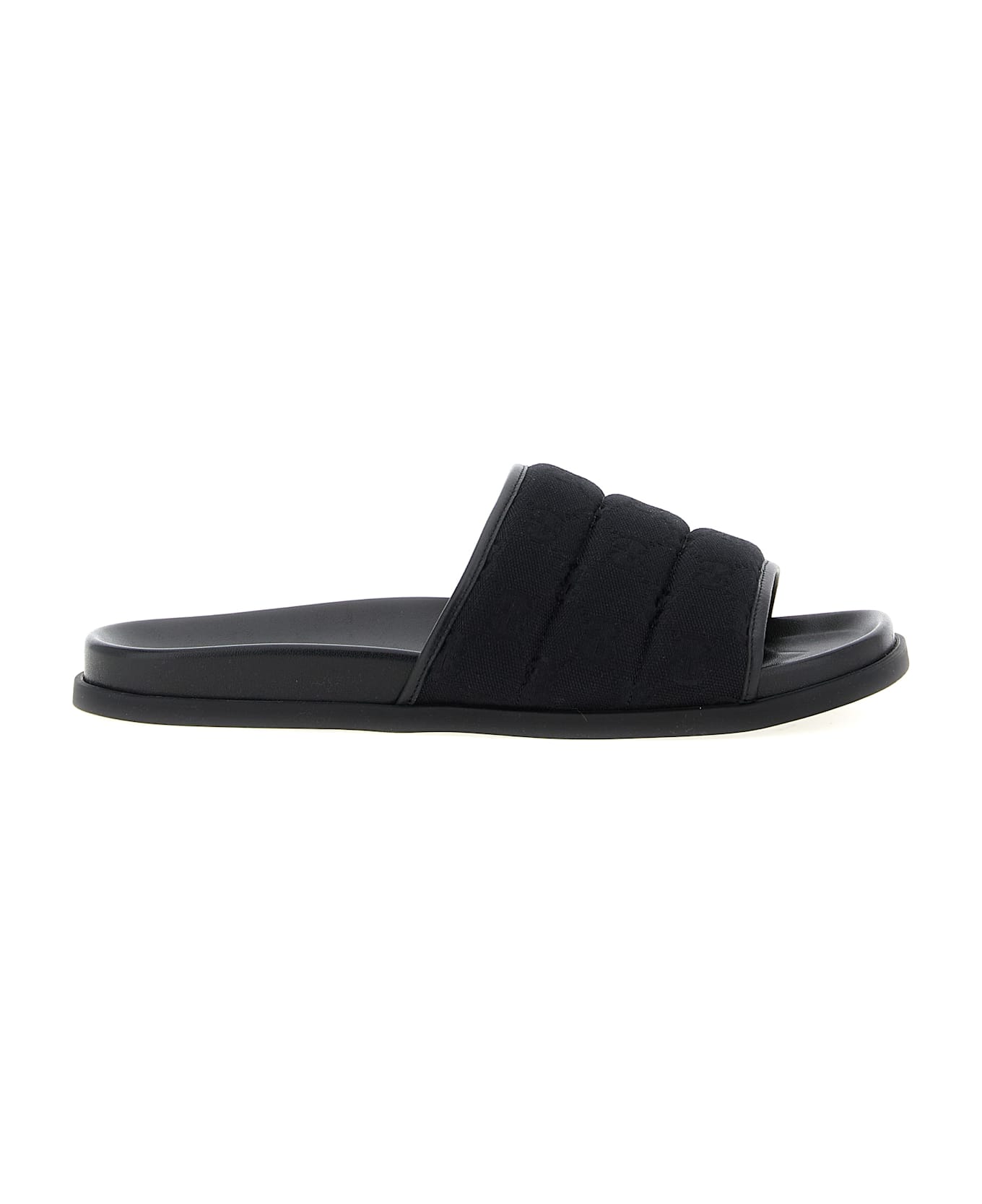 Gucci Gg Slides - Black