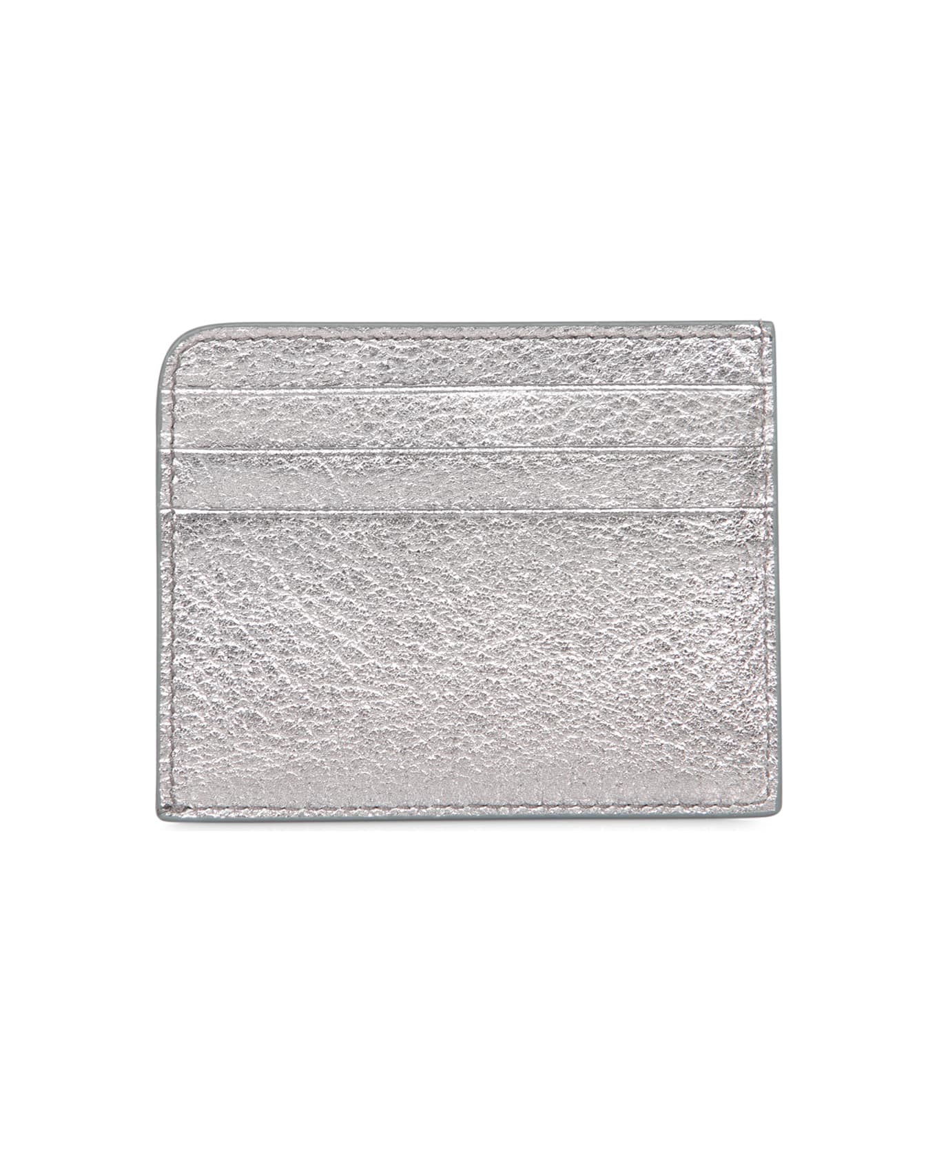 Maison Margiela Silver Slim Gap Card Holder - Metallic