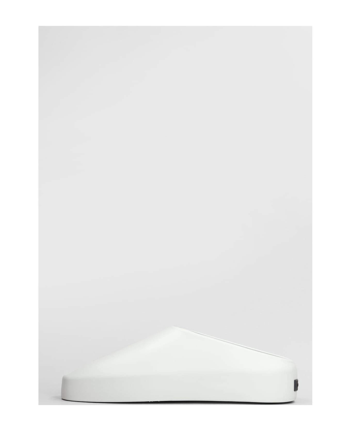 Fear of God California Slipper-mule In Grey Rubber/plasic - grey