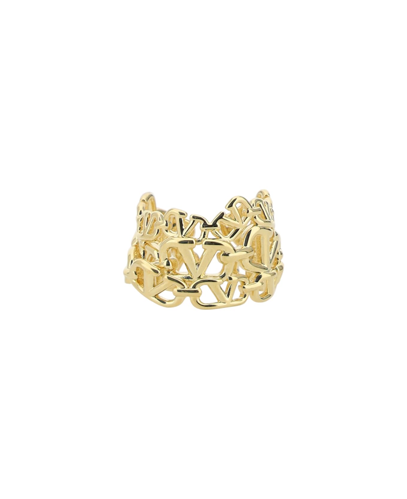 Valentino Garavani Toile Iconographe Ring - Oro 18