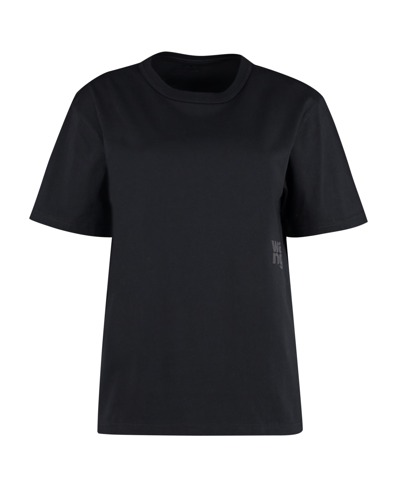 Alexander Wang Cotton Crew-neck T-shirt - Black