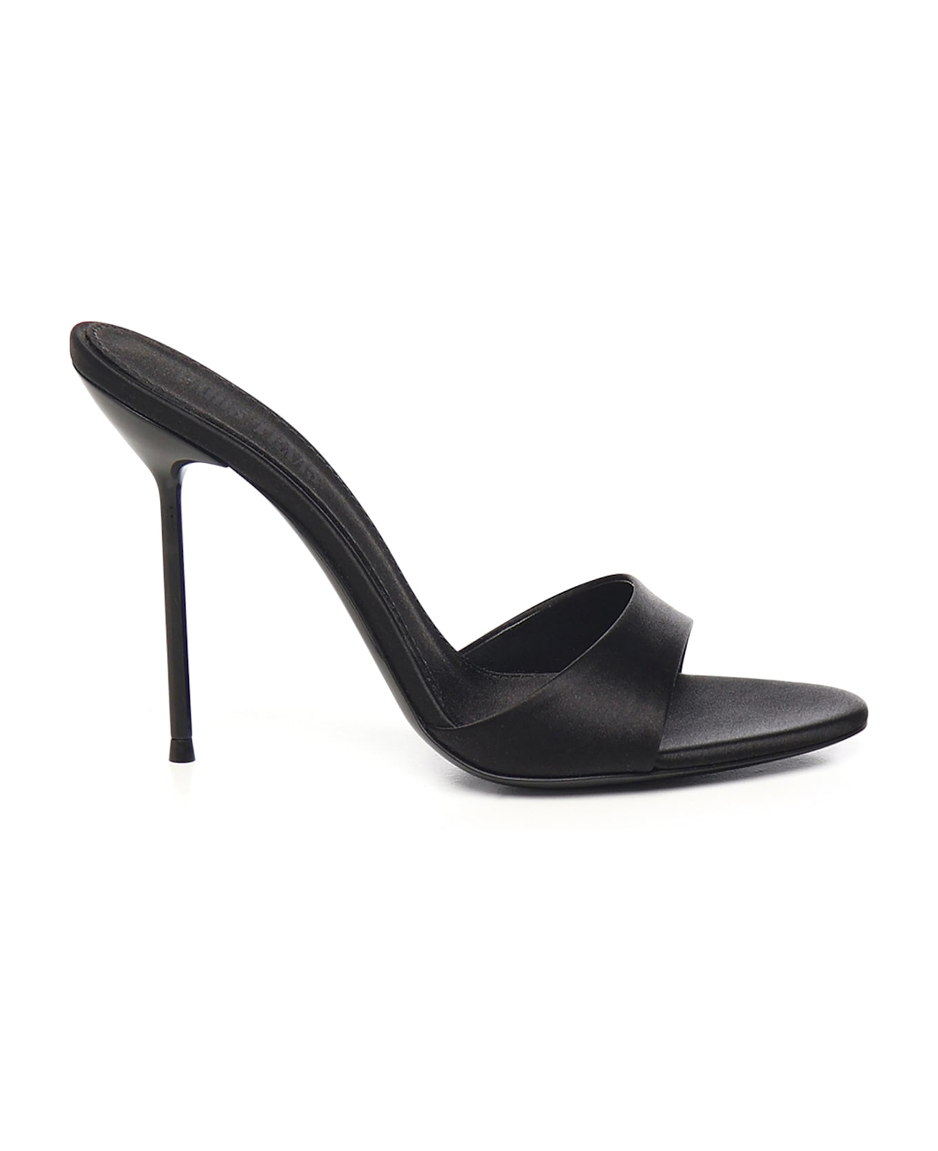 Paris Texas Lidia Satin Mules - Black