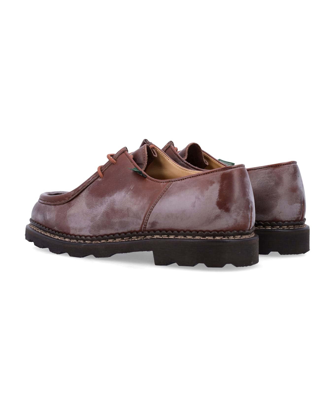 Paraboot Michael Lace-up Derby Shoes - BROWN レースアップシューズ