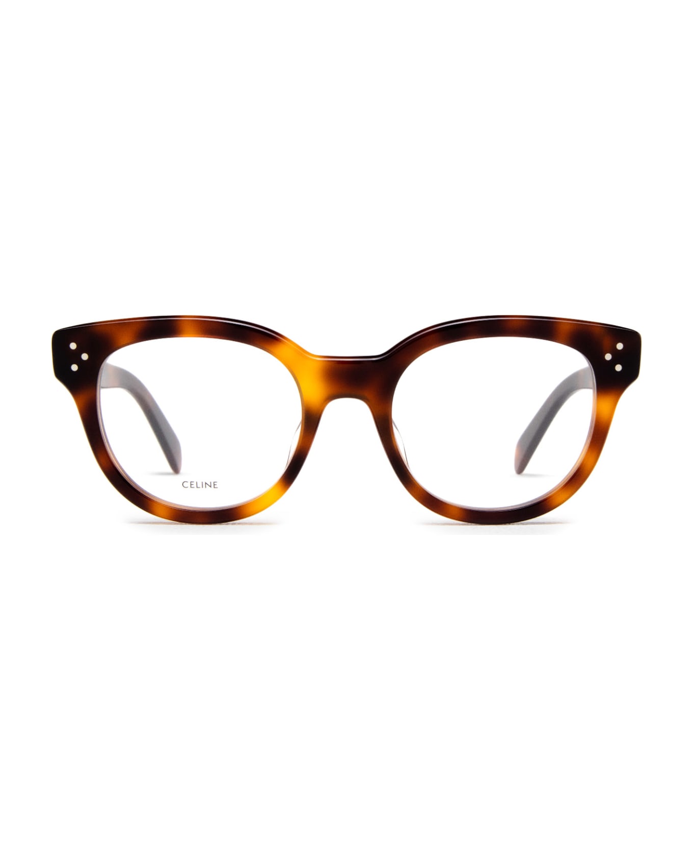 Celine Rounded Frame Glasses - Havana