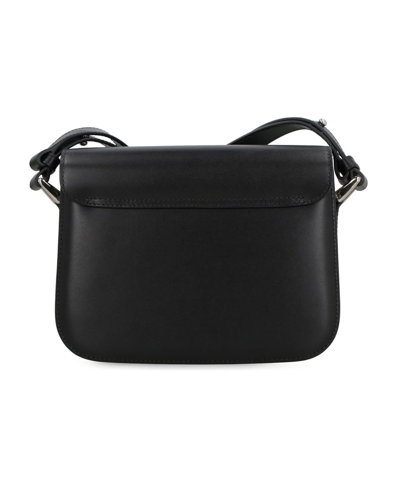 A.P.C. Grace Leather Crossbody Bag - black