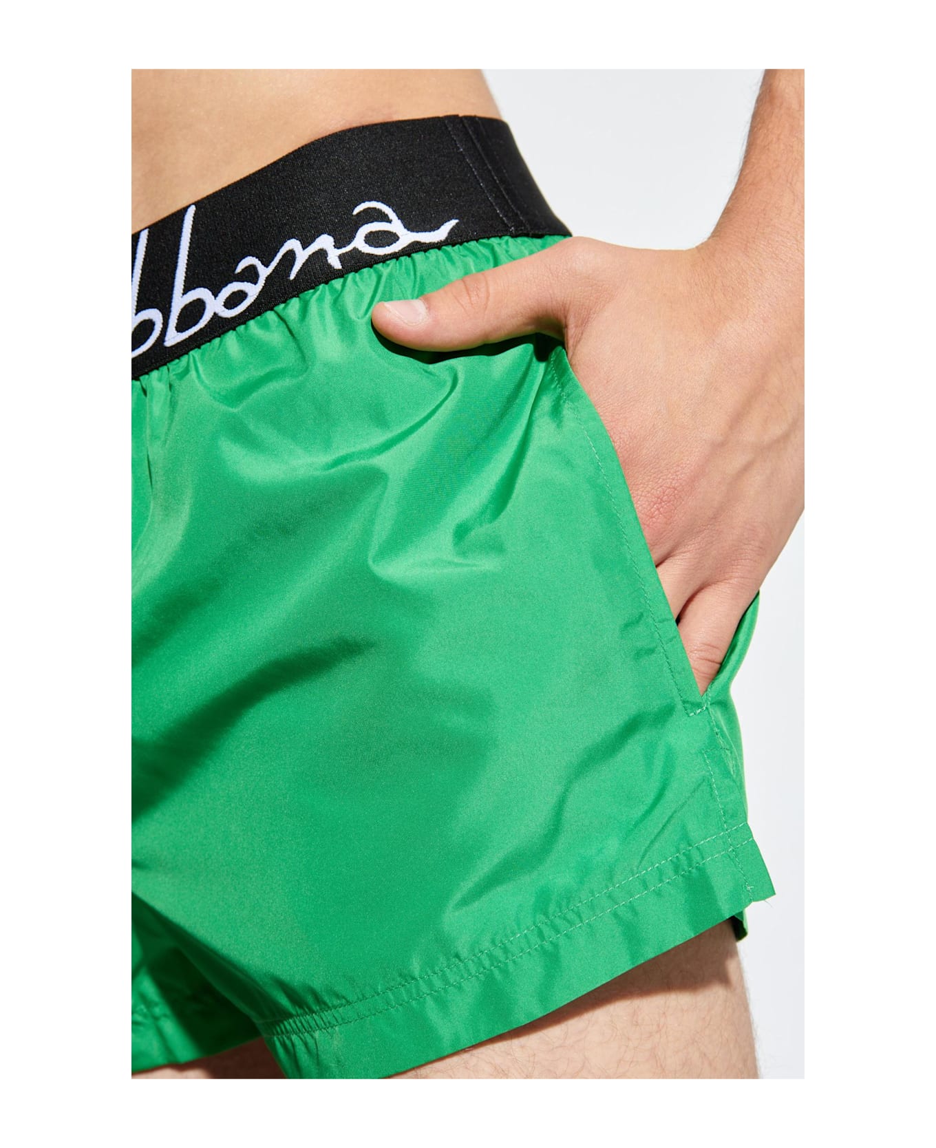 Dolce & Gabbana Swim Shorts - Verde brillante