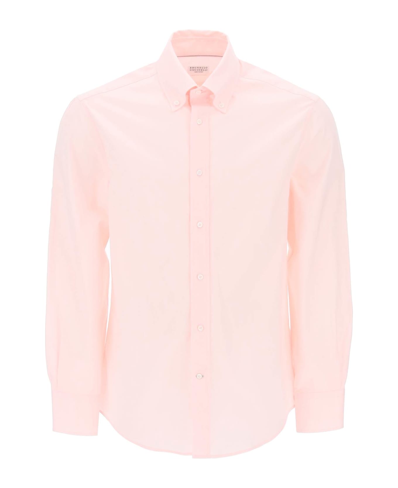 Brunello Cucinelli Slim Fit Shirt - FENICOTTERO (Pink)