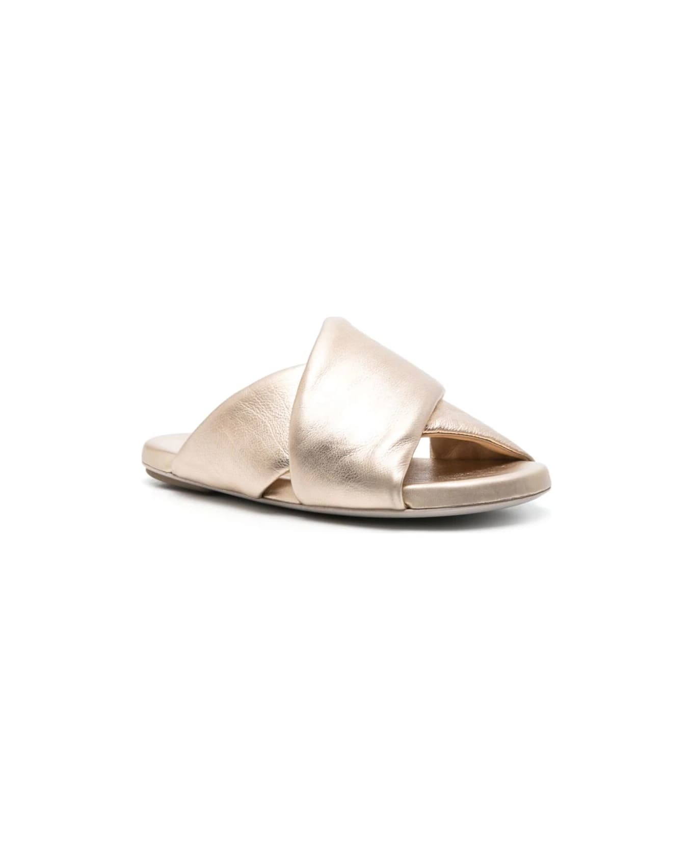 Marsell Spanciata Sandals - L Platinum Laminate