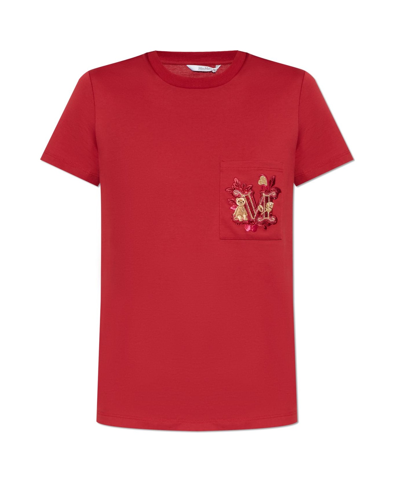 Max Mara T-shirt Nunzio - Red