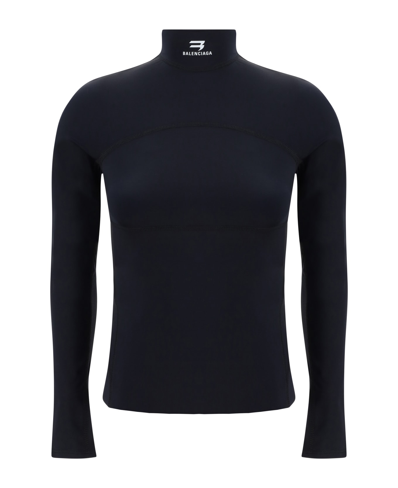 Balenciaga Long-sleeved Jersey - Black ニットウェア