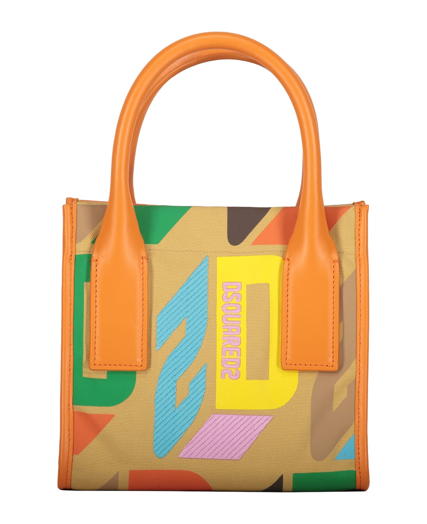 Dsquared2 D2 Monogram Multicolor Handbag - Multicolor トートバッグ