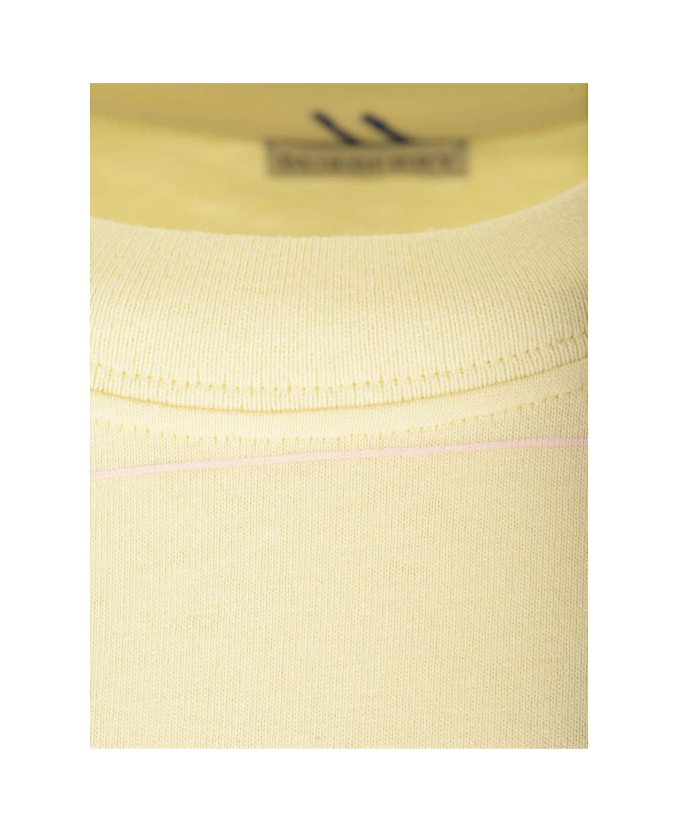 Burberry Cotton Jersey T-shirt - Yellow