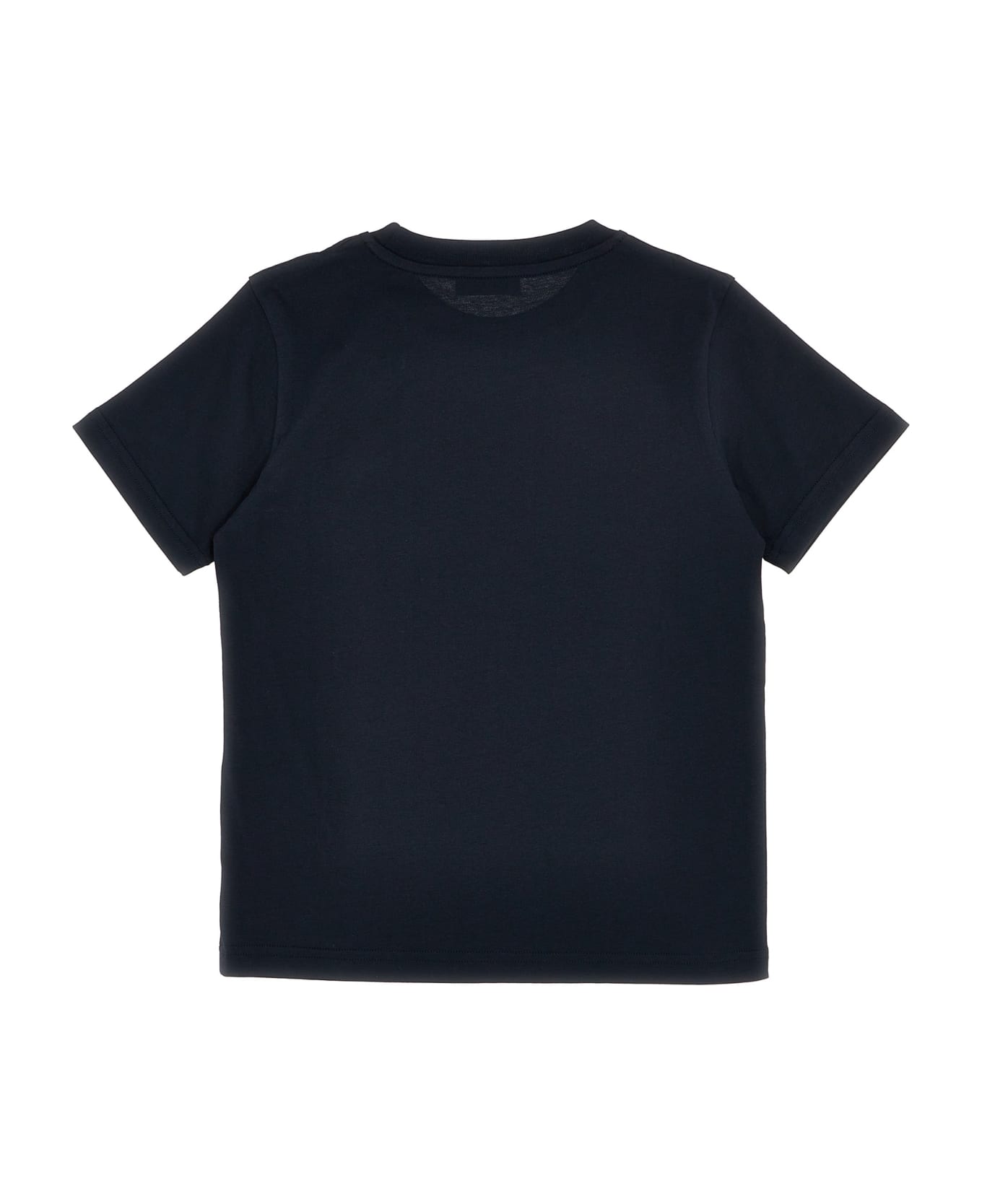 Moncler Logo Patch T-shirt - Blue