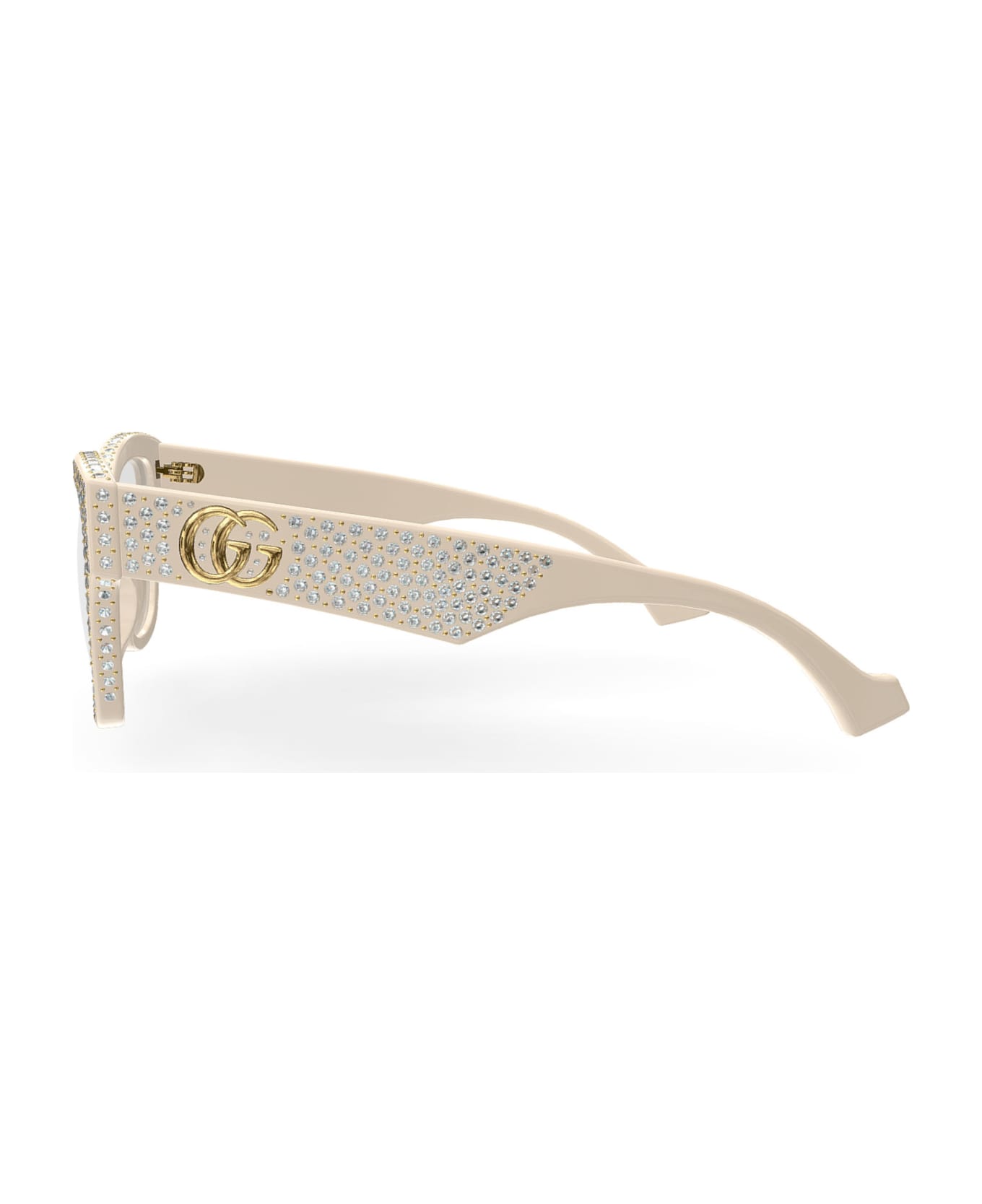 Gucci Eyewear GG1424S Sunglasses - Ivory Ivory Transpare サングラス