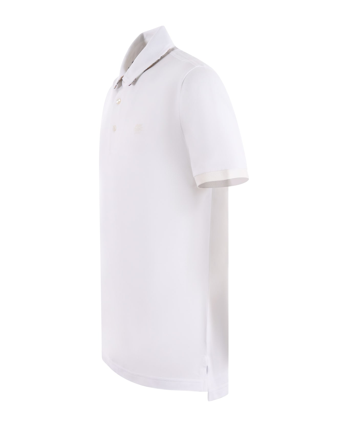 Etro Logo Polo Shirt - Bianco ポロシャツ