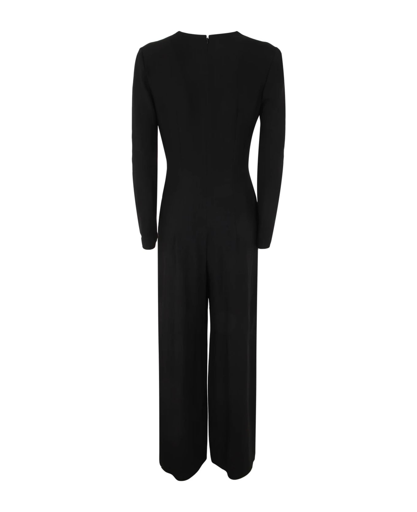 オールインワン・サロペット A FERRETTI Black acetate blend jumpsuit Alberta Ferretti Black Acetate Blend Jumpsuit | italist