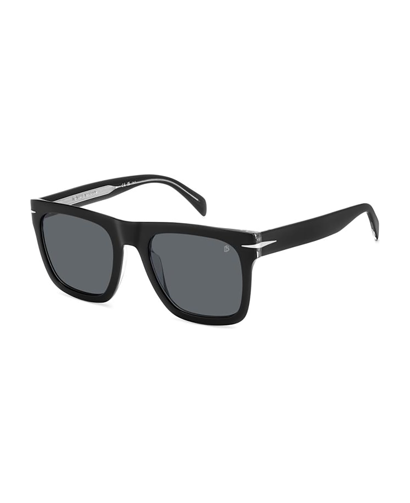 DB Eyewear by David Beckham DB 7000/S FLAT Sunglasses - /ir Black Crystl