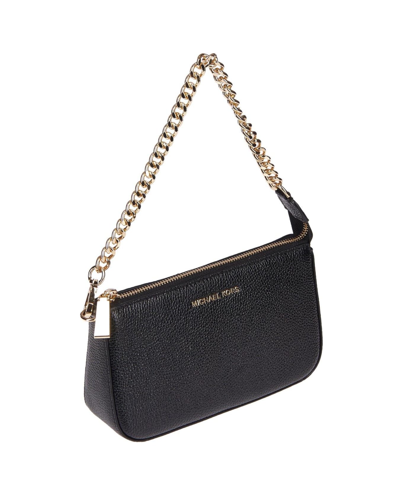 MICHAEL Michael Kors Jet Set Logo Plaque Clutch Bag