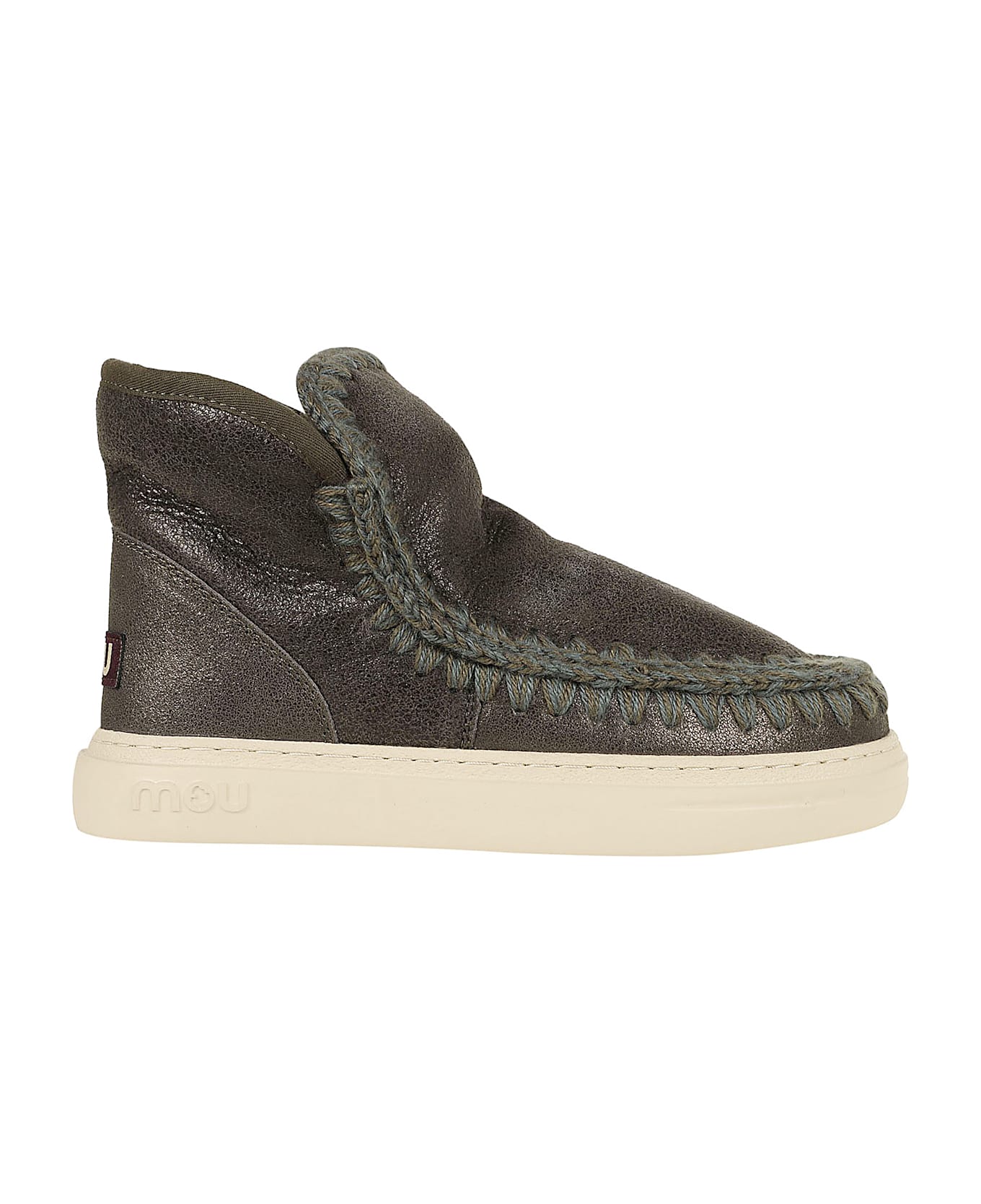 Mou Eskimo Sneaker Bold - Dubkol Dust Metallic Black Olive