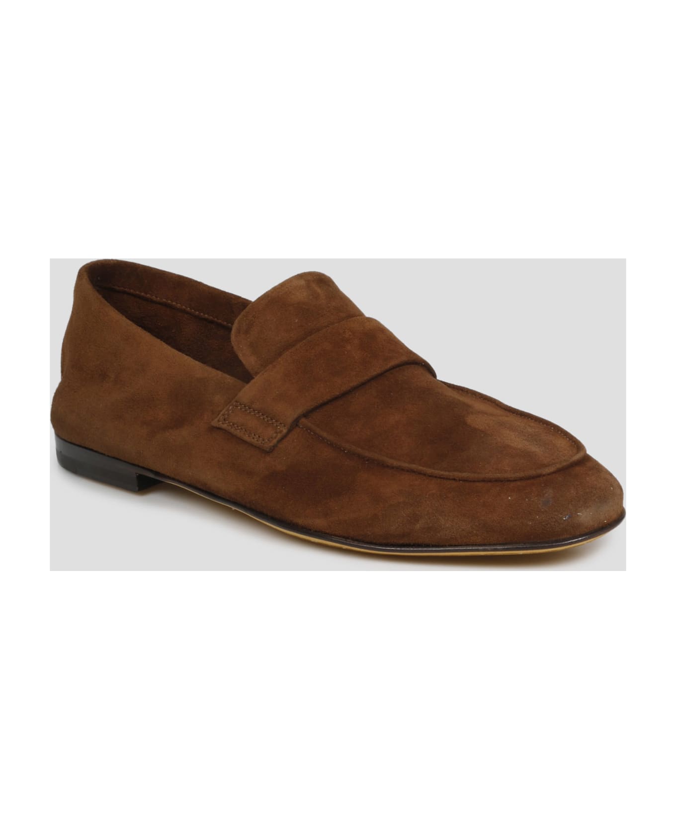 Officine Creative Airto Suede Loafers - Brown